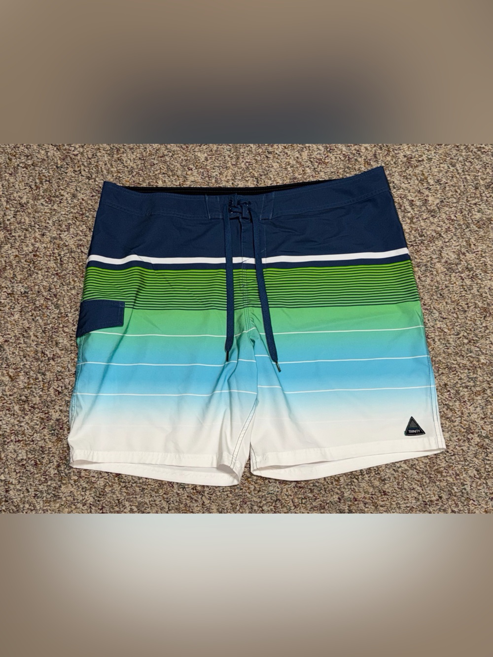 Men's size 42 shorts Trinity board shorts Gradient‎ Swim Shorts 3X